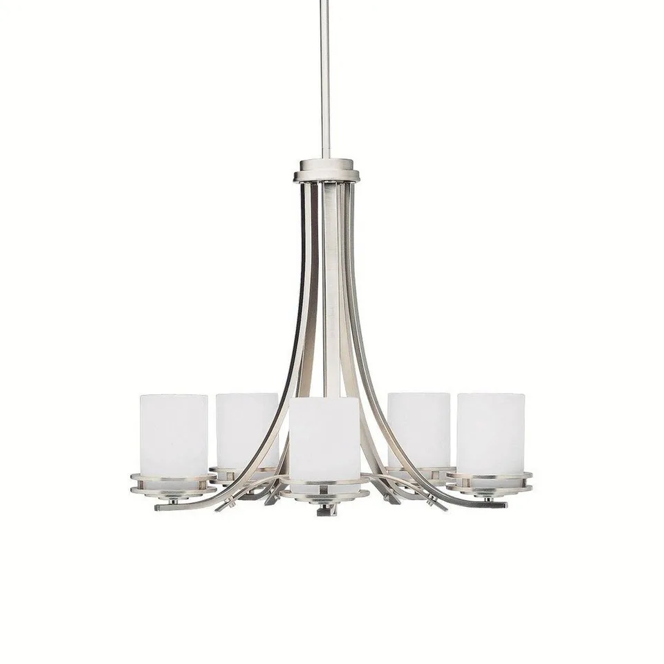 kichler-hendrik-1672ni-5-light-chandelier-brushed-nickel image 1