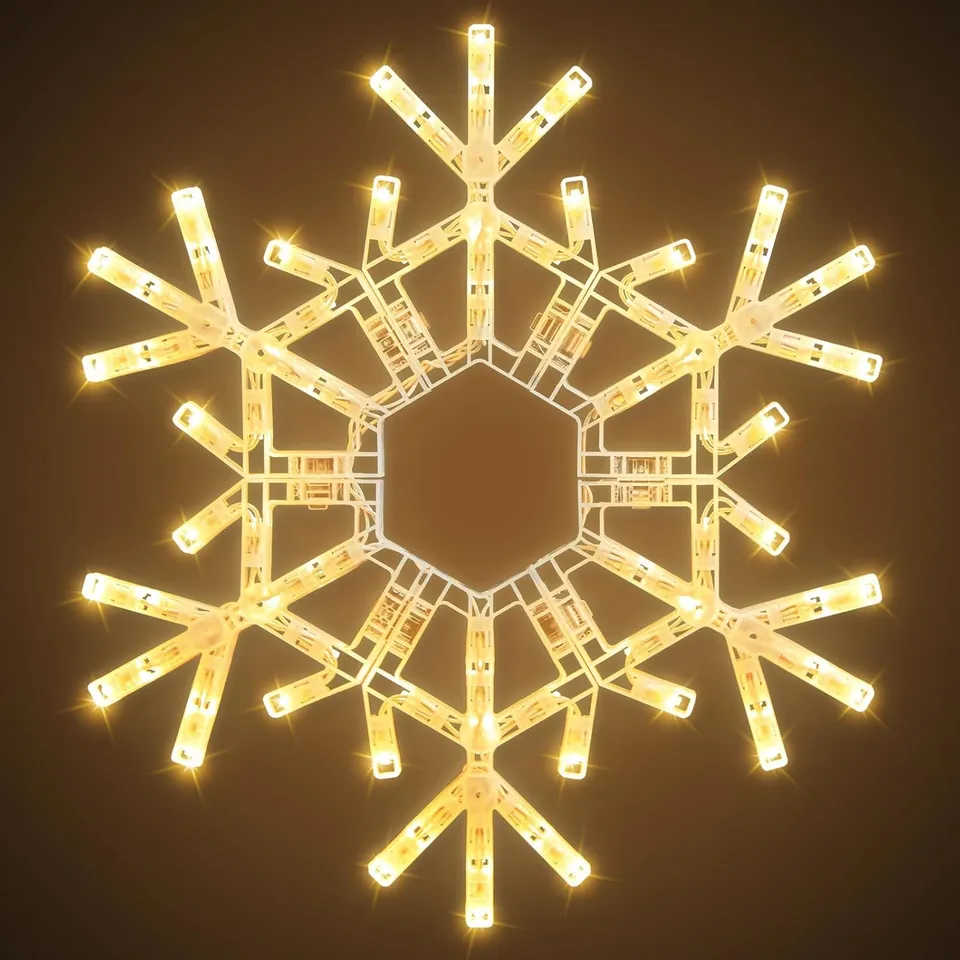 brightown-christmas-snowflake-lights-folding-led-hanging-decor-multi-size-20-36- image 1