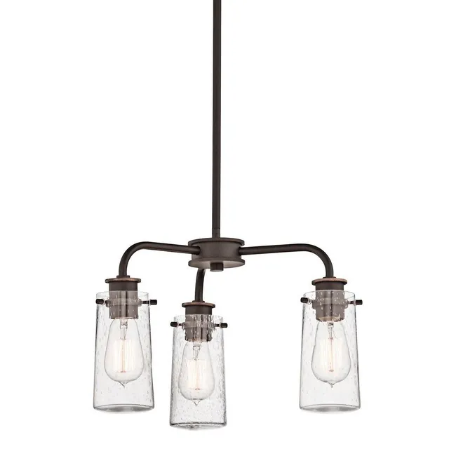 kichler-braelyn-3-light-mini-chandelier-olde-bronze image 1
