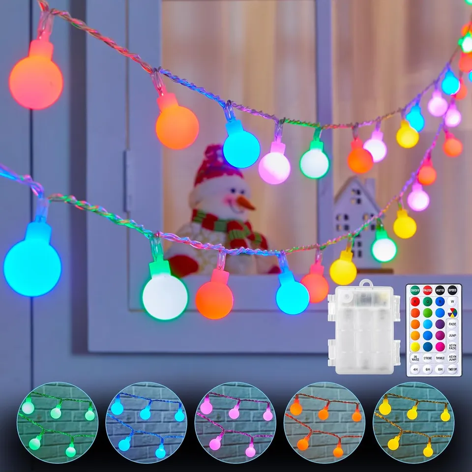 brightown-21ft-60-led-battery-operated-globe-fairy-lights-with-remote-rgb-20-col image 1