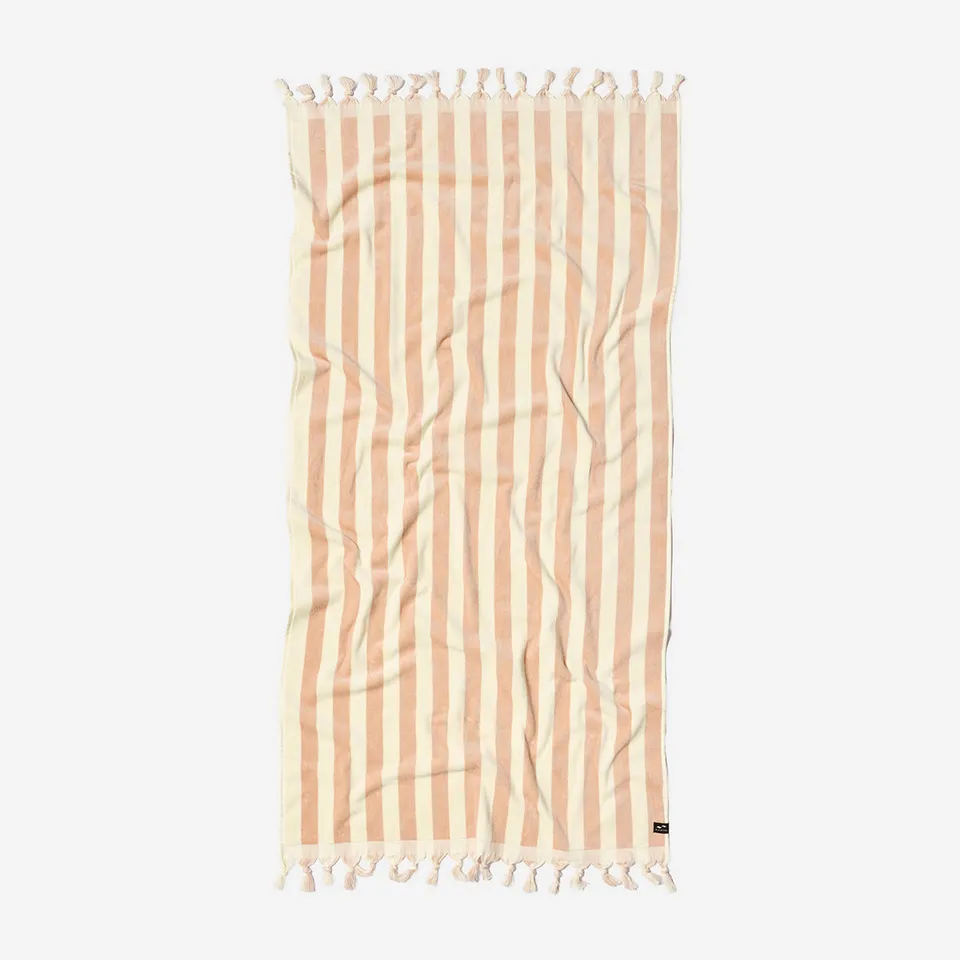 slowtide-cabana-fringe-woven-towel-clay image 1