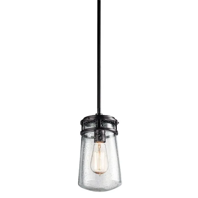 kichler-lyndon-49447az-1-light-pendant-architectural-bronze image 1