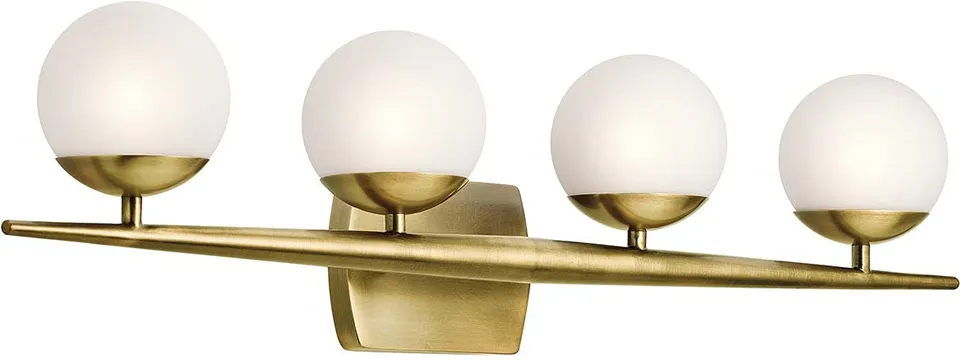kichler-jasper-4-light-bathroom-vanity-light-natural-brass-45583nbr image 1