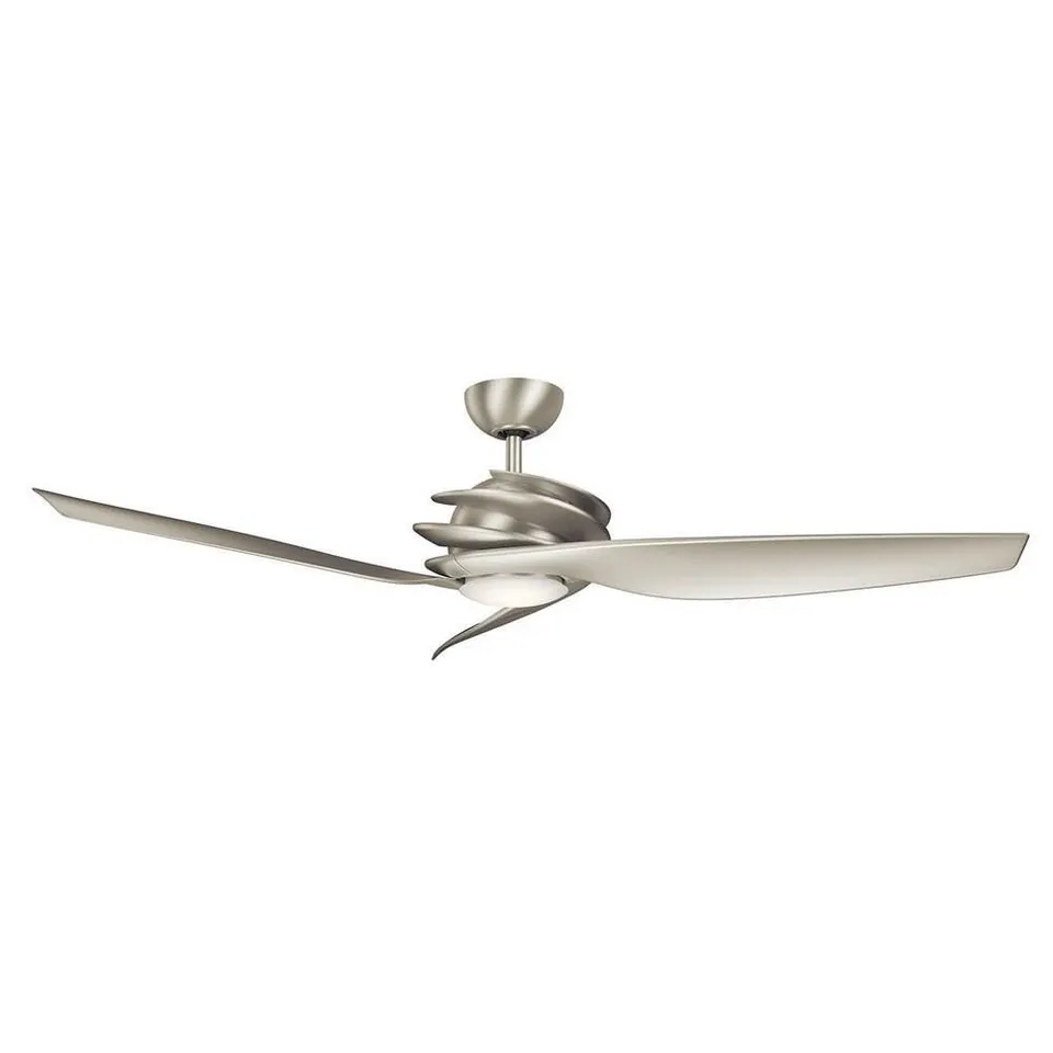 kichler-300700ni-spyra-60-led-ceiling-fan-with-light-in-brushed-nickel-silver-bl image 1