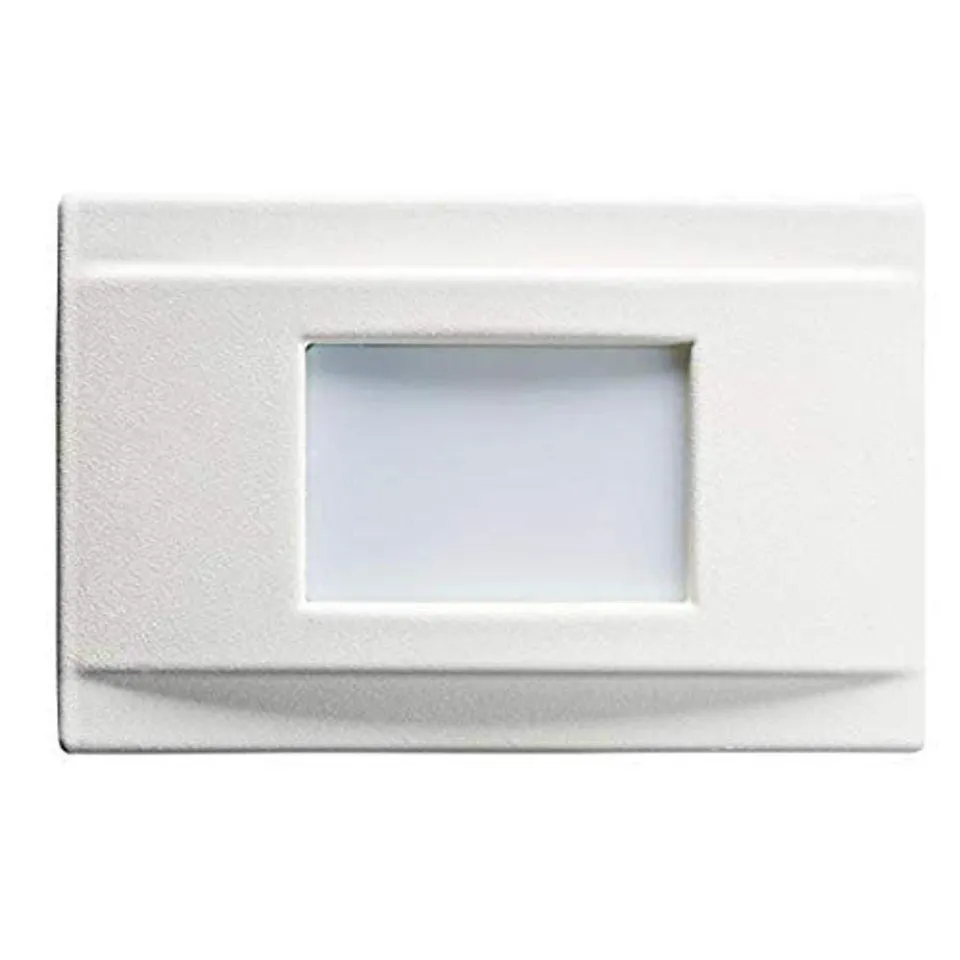 kichler-12675wh-led-step-light-white-contemporary-modern image 1