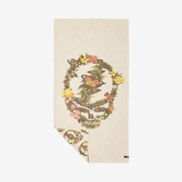 slowtide-lets-grow-together-performance-quick-dry-towel-cream-grateful-dead-coll image 1