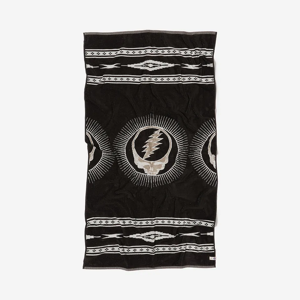 slowtide-fillmore-woven-towel-grateful-dead-x-slowtide image 1