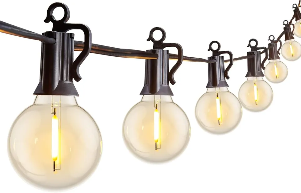 brightown-29ft-plug-in-g40-led-string-lights-12-shatterproof-bulbs-dimmable-for- image 1