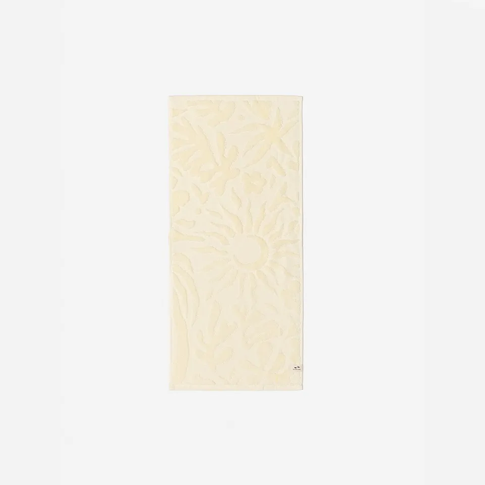 slowtide-sunny-sculpted-hand-towel-cream image 1