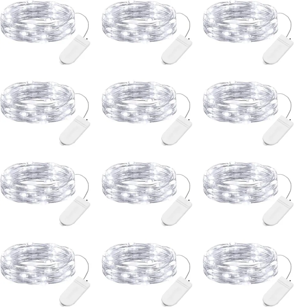 brightown-24-pack-7ft-20-led-battery-operated-silver-wire-firefly-starry-moon-li image 1