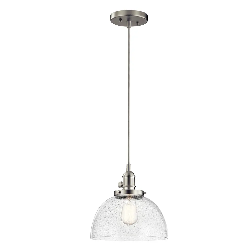 kichler-avery-9-25-1-light-wall-sconce-brushed-nickel-clear-seeded-glass-43853ni image 1