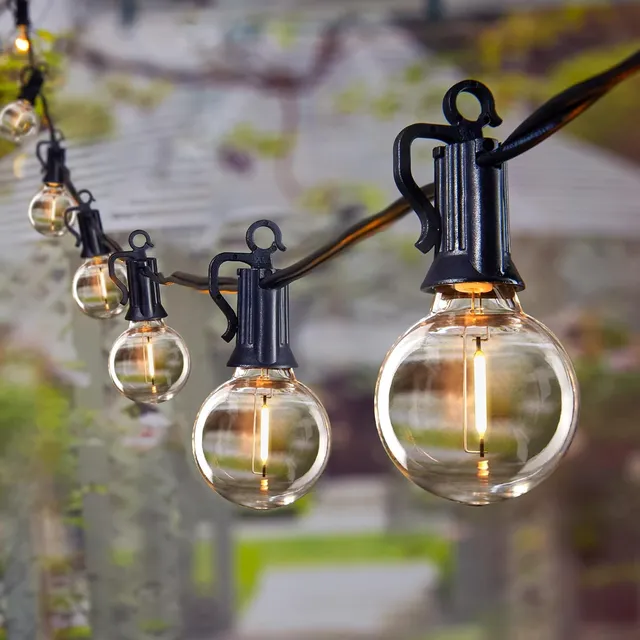 brightown-109ft-plug-in-g40-led-string-lights-50-bulbs-dimmable-connectable-for- image 1