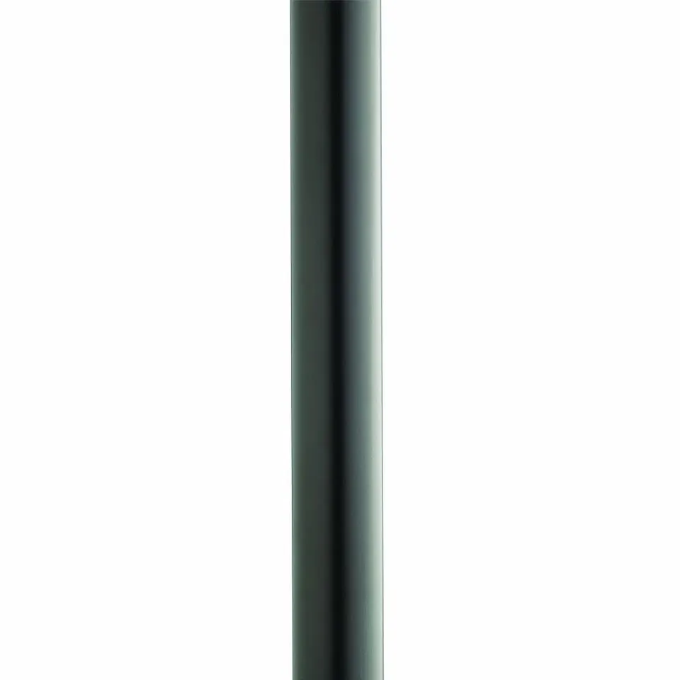 kichler-accessory-84-1-outdoor-direct-burial-ladder-rest-post-black-for-post-lig image 1