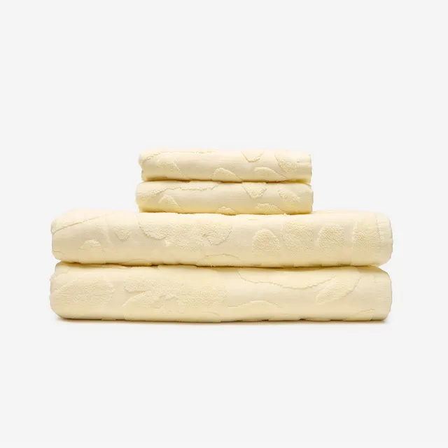 slowtide-sunny-sculpted-bath-towel-bundle-2-2-cream image 1