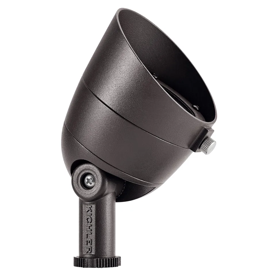 kichler-integra-16154azt30-led-landscape-spotlight-bronze-3000k-low-voltage image 1