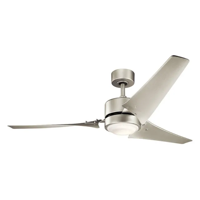 kichler-rana-60-outdoor-ceiling-fan-with-led-light-nickel-wet-rated-310155ni image 1