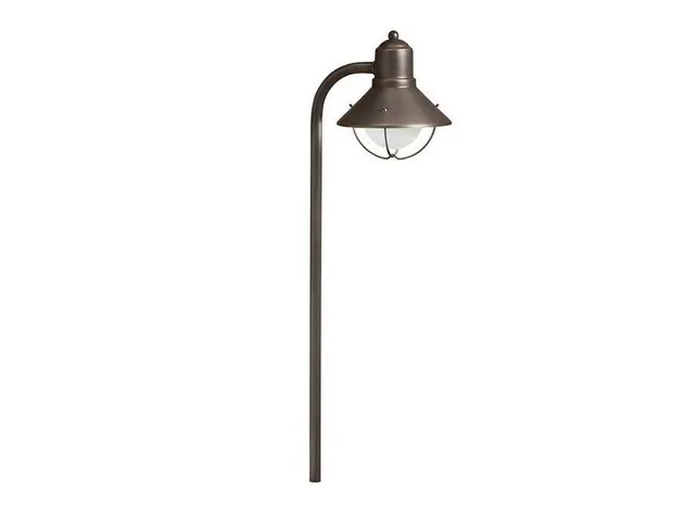 kichler-15239oz-seaside-path-spread-1-light-outdoor-lantern-in-olde-bronze image 1