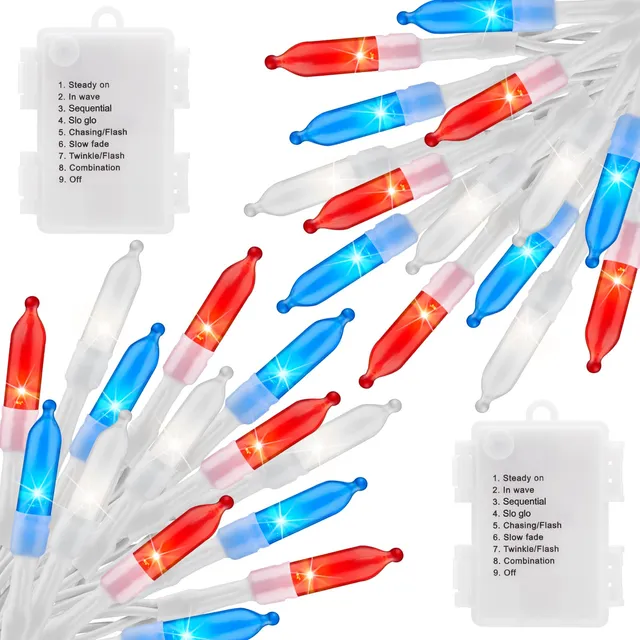 brightown-2-pack-battery-operated-18ft-50-led-independence-day-mini-lights-red-w image 1
