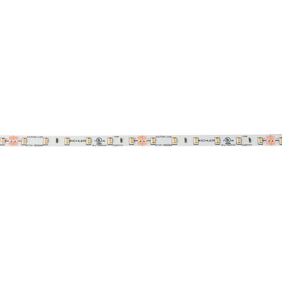 kichler-led-high-tape-6t120h30wh-20ft-high-output-24v-3000k-led-tape-light-white image 1
