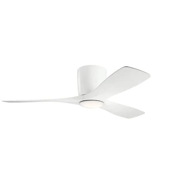 kichler-volos-48-ceiling-fan-with-led-light-matte-white-300032mwh image 1