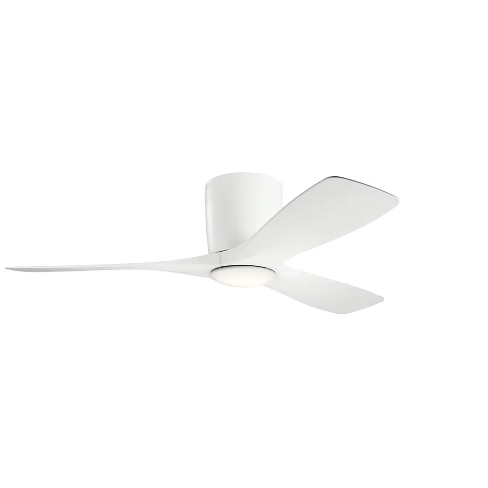 kichler-volos-48-ceiling-fan-with-led-light-matte-white-300032mwh image 1