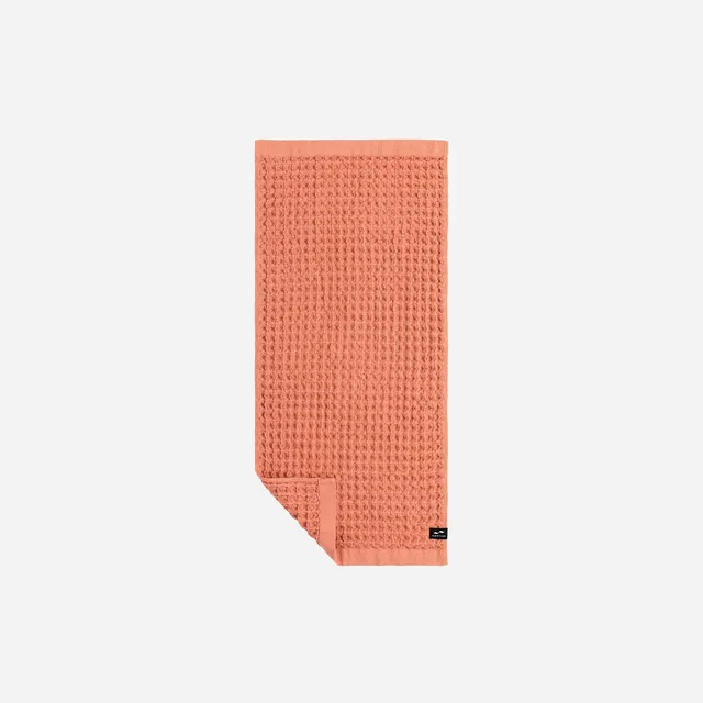 slowtide-guild-waffle-hand-towel-terracotta image 1