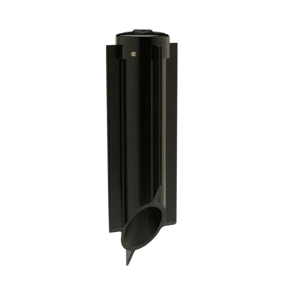 kichler-outdoor-120v-landscape-lighting-power-post-black-pvc-construction-15276b image 1