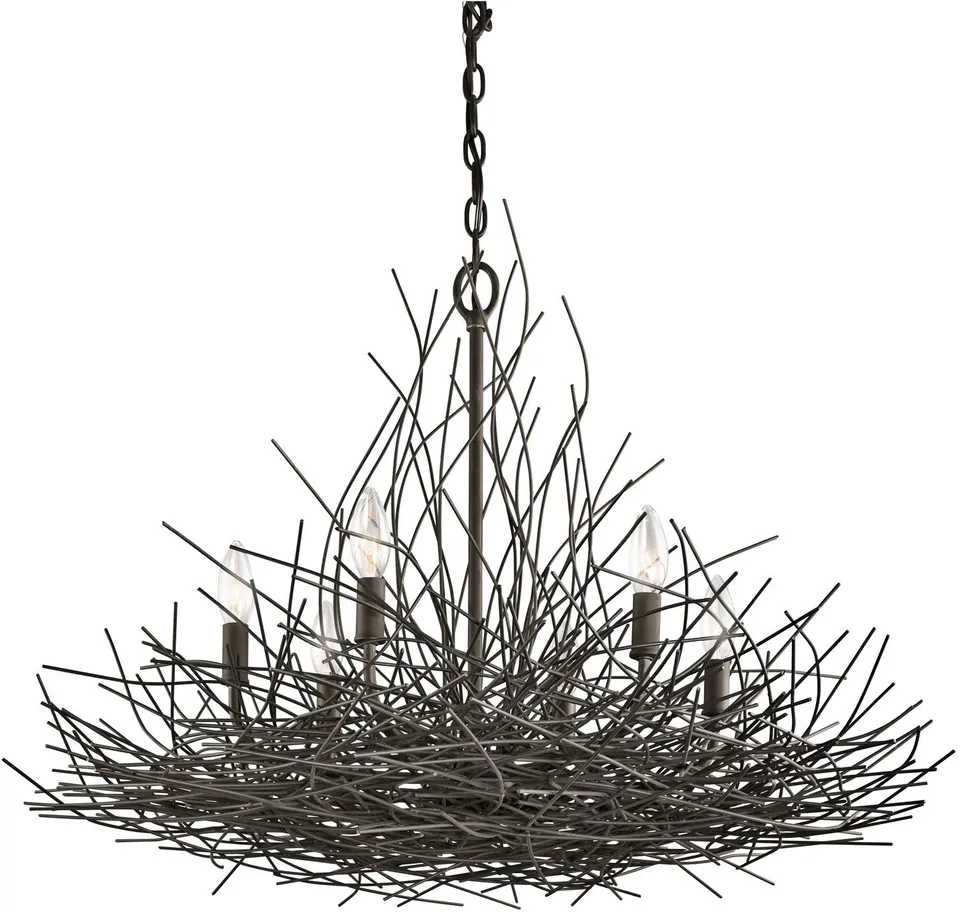 kichler-organique-42888oz-6-light-chandelier-30-x-30-x-20-75-olde-bronze image 1
