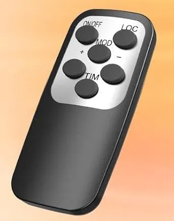 brightown-replacement-remote-control-for-ptc-906es-heater-original-accessory image 1