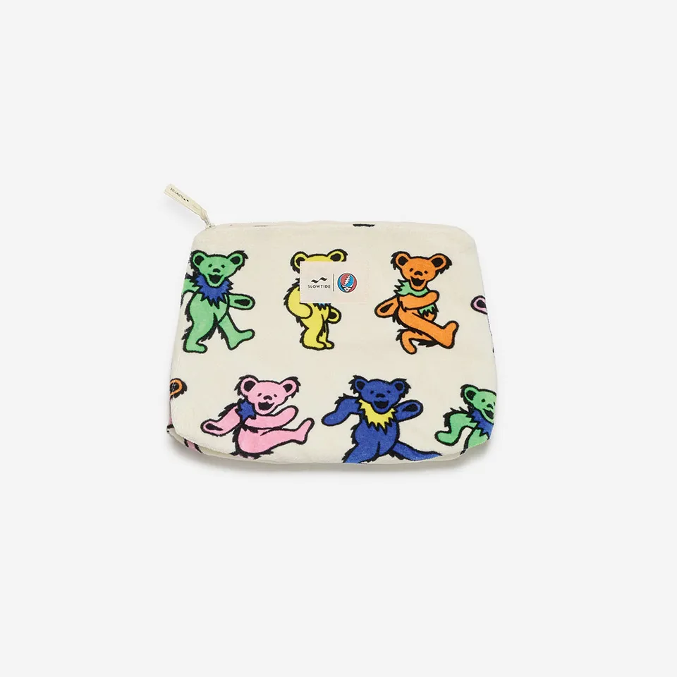 slowtide-dancing-bears-terry-pouch-grateful-dead-x-slowtide image 1