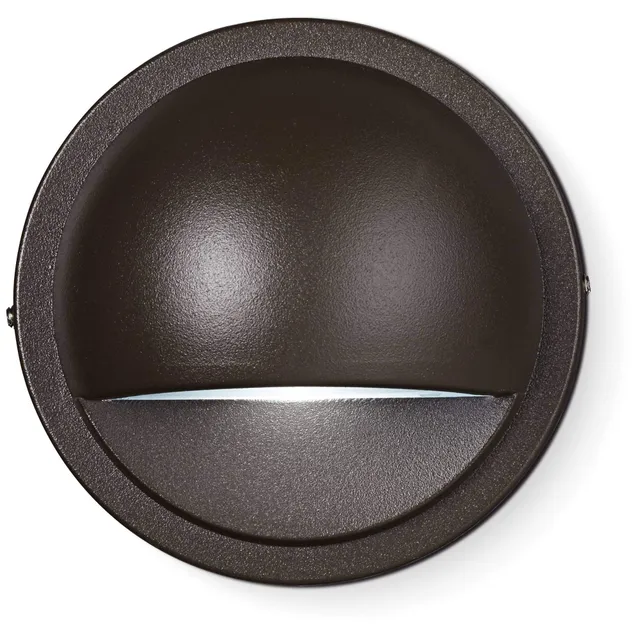 kichler-half-moon-led-deck-and-step-light-architectural-bronze-integrated-3000k- image 1