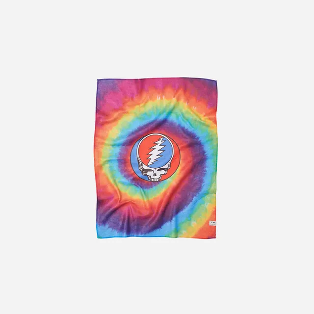 slowtide-rise-up-quick-dry-kitchen-towel-grateful-dead-x-slowtide-tie-dye-kitche image 1