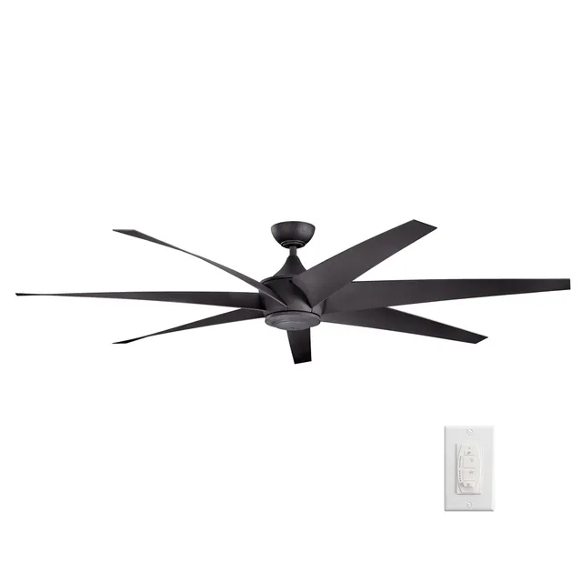 kichler-lehr-80-ceiling-fan-in-distressed-black-7-blade-indoor-outdoor-dc-motor- image 1