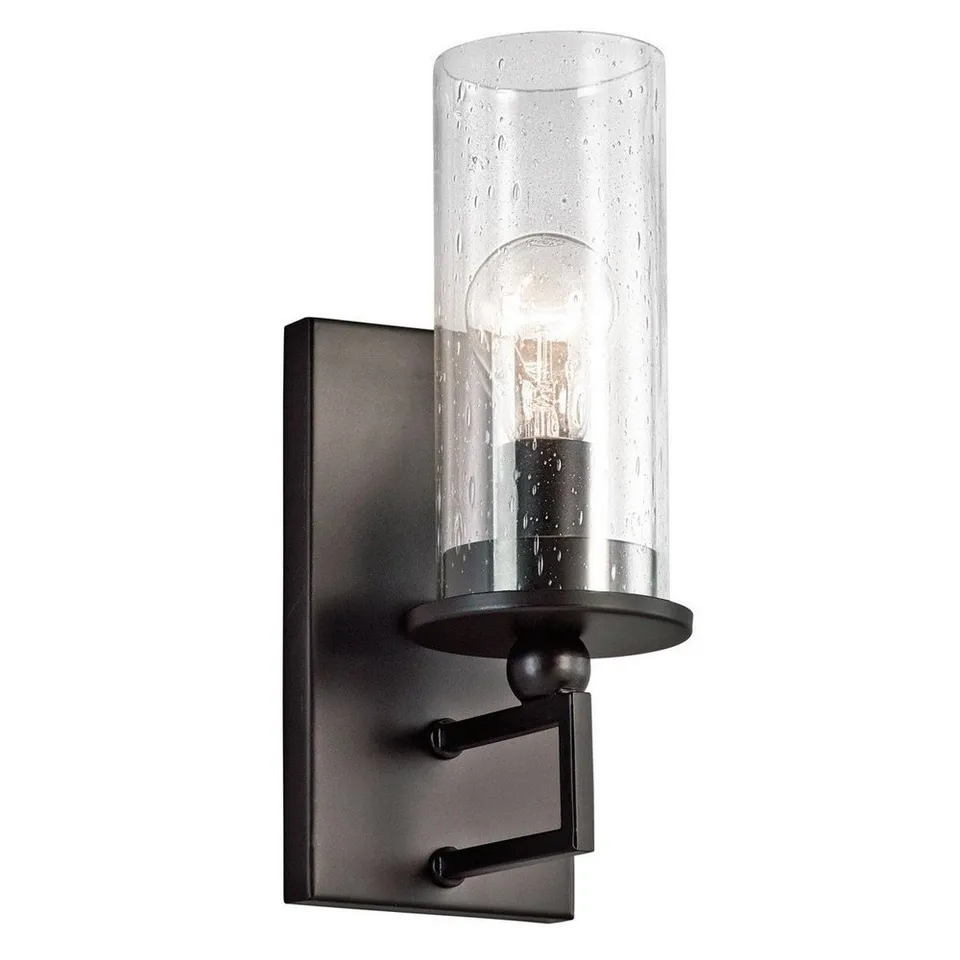 kichler-kayde-42126oz-1-light-wall-sconce-olde-bronze-finish image 1