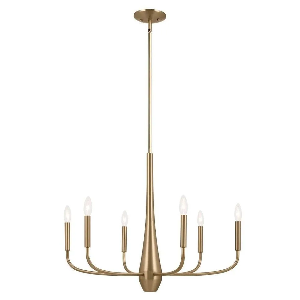 kichler-deela-6-light-chandelier-in-champagne-bronze-model-52525cpz image 1