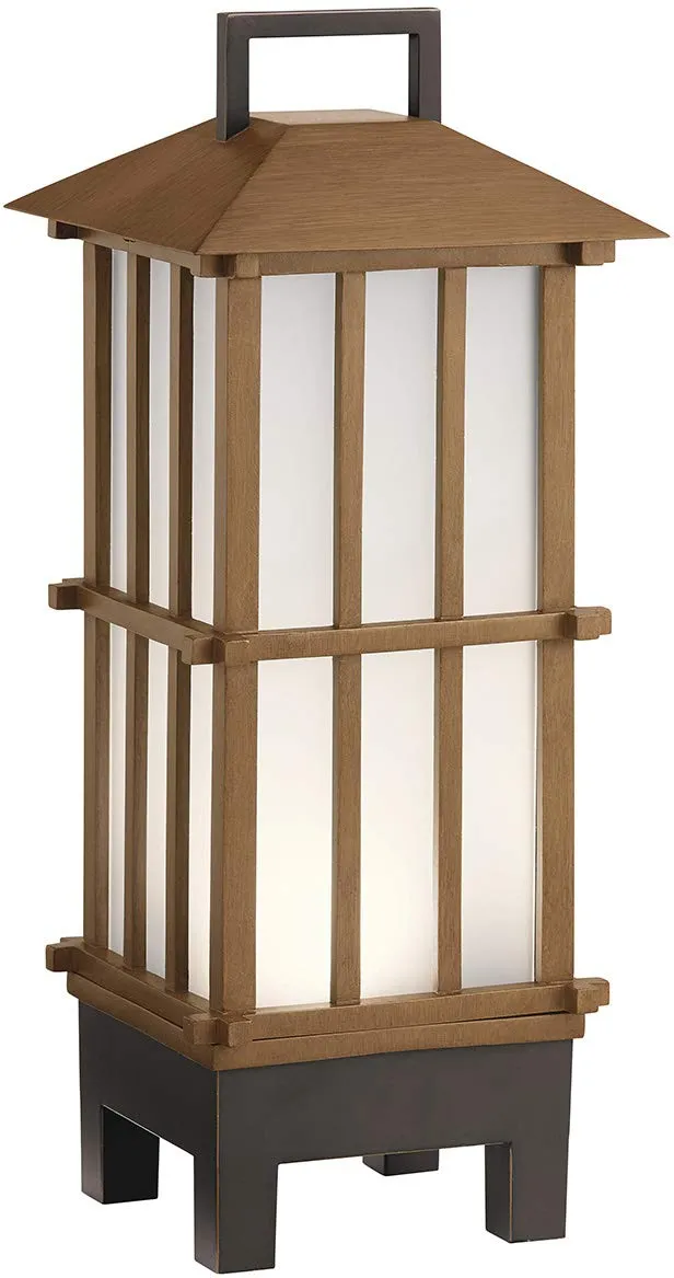 kichler-davis-49247bwfled-led-lantern-with-bluetooth-speaker-bronze-finish image 1