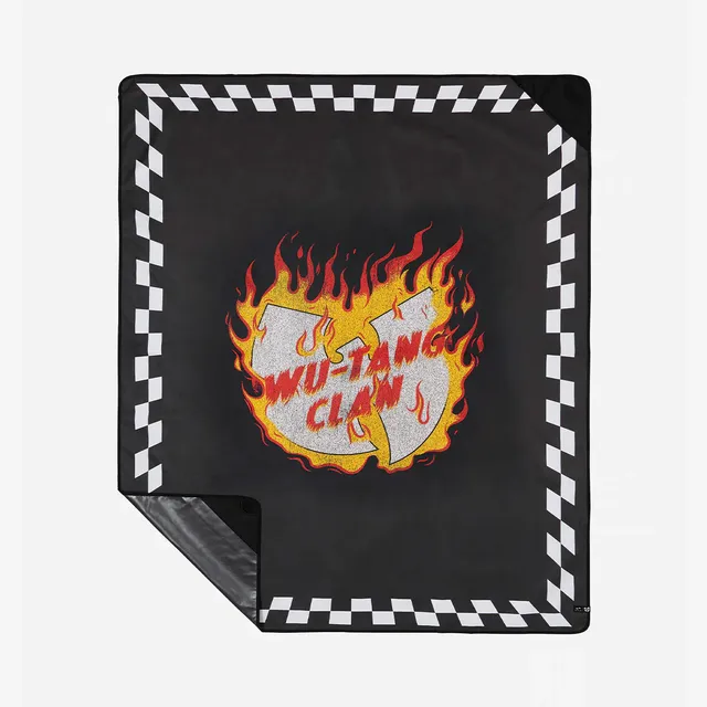 slowtide-blocks-on-fire-lightweight-picnic-blanket-wu-tang-clan-x-slowtide image 1