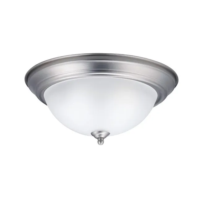 kichler-8112ni-13-25-2-light-flush-mount-ceiling-light-brushed-nickel-with-satin image 1