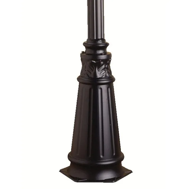 kichler-9510bk-aluminum-outdoor-post-light-support-black-72-inch image 1