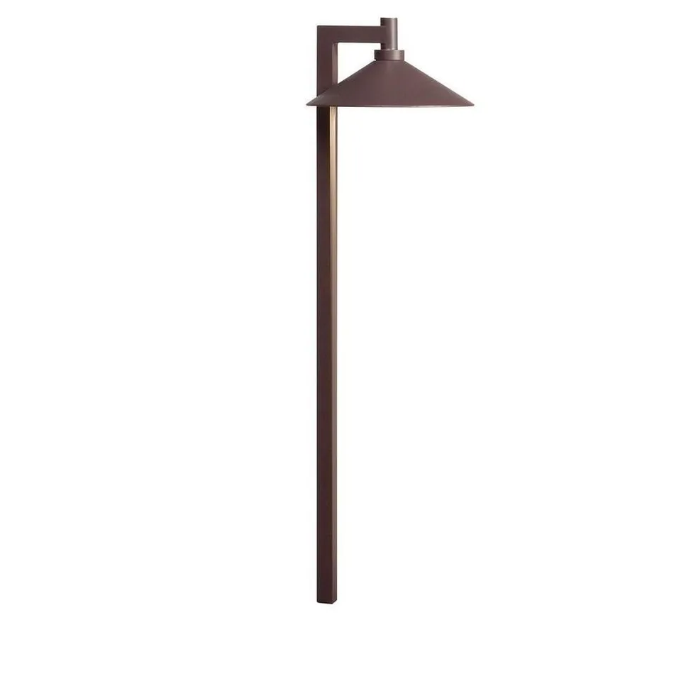 kichler-15800azt30r-led-ripley-path-light-textured-architectural-bronze image 1