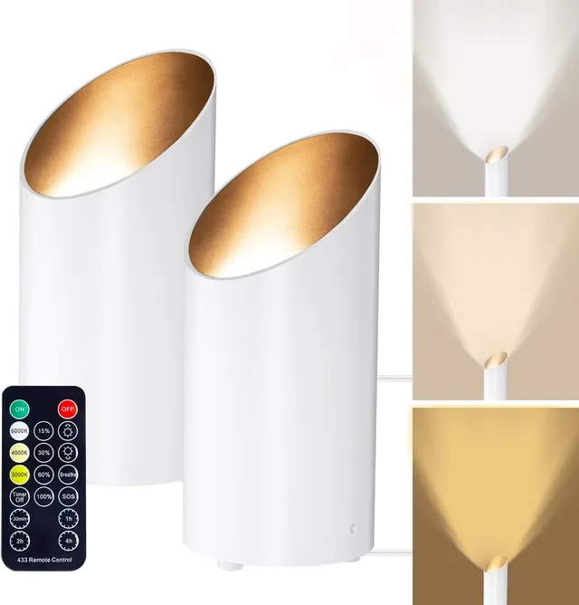 brightown-2-pack-plug-in-led-floor-can-lights-with-remote-2-modes-3-color-temper image 1
