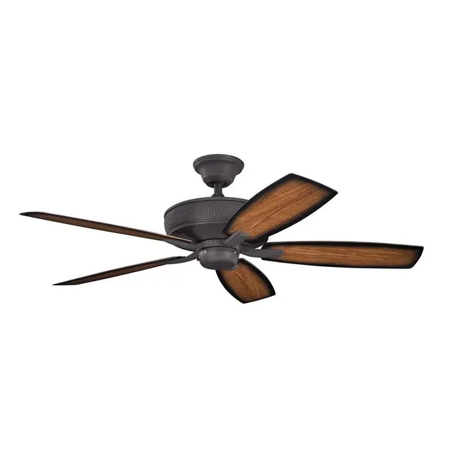 kichler-monarch-ii-52-inch-patio-fan-distressed-black-wet-rated-for-outdoor-use- image 1