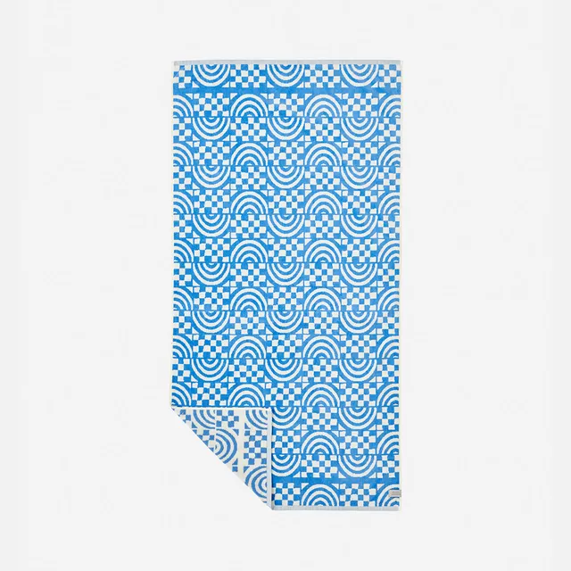slowtide-coco-rainbow-woven-towel-periwinkle-coco-ho-x-slowtide image 1