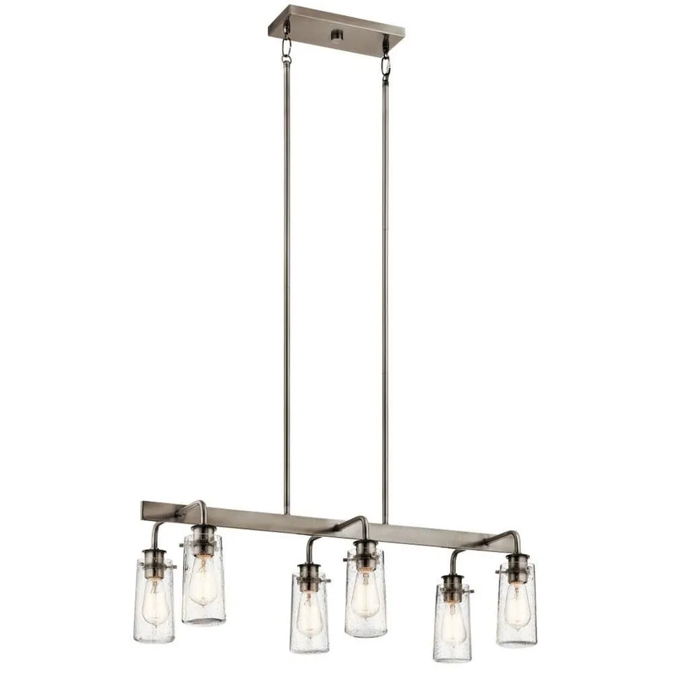 kichler-braelyn-11-25-6-light-linear-chandelier-with-clear-seeded-glass-in-class image 1