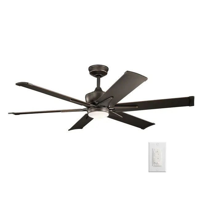 kichler-szeplo-ii-60-outdoor-ceiling-fan-with-led-light-bronze image 1