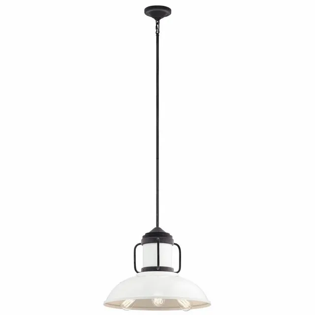 kichler-jenson-44303wzc-3-light-pendant-weathered-zinc-vintage-schoolhouse-style image 1