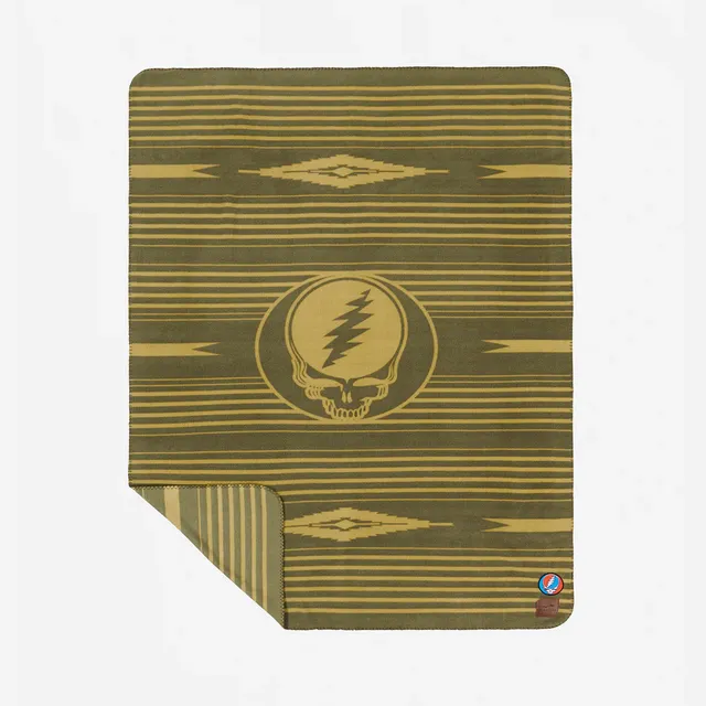 slowtide-jammer-polar-fleece-blanket-grateful-dead-x-slowtide image 1