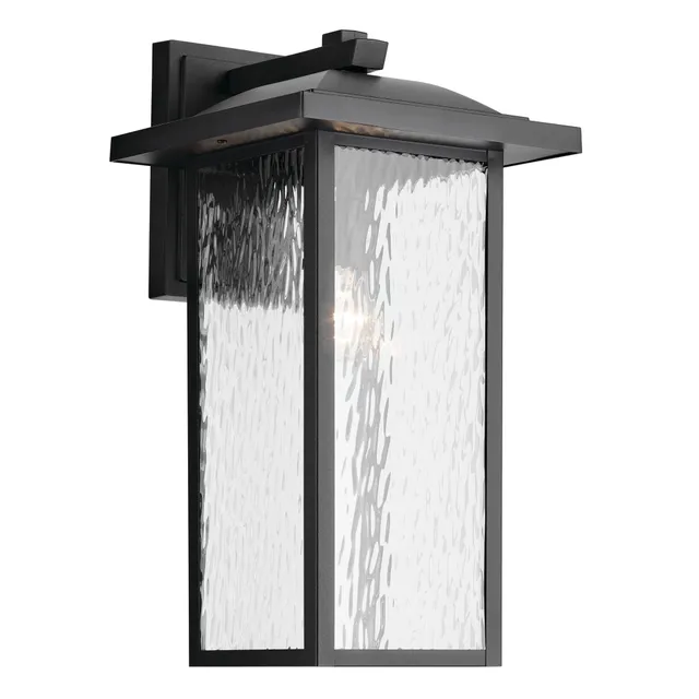 kichler-capanna-outdoor-wall-light-textured-black-10-75-x-20-49928bkt image 1