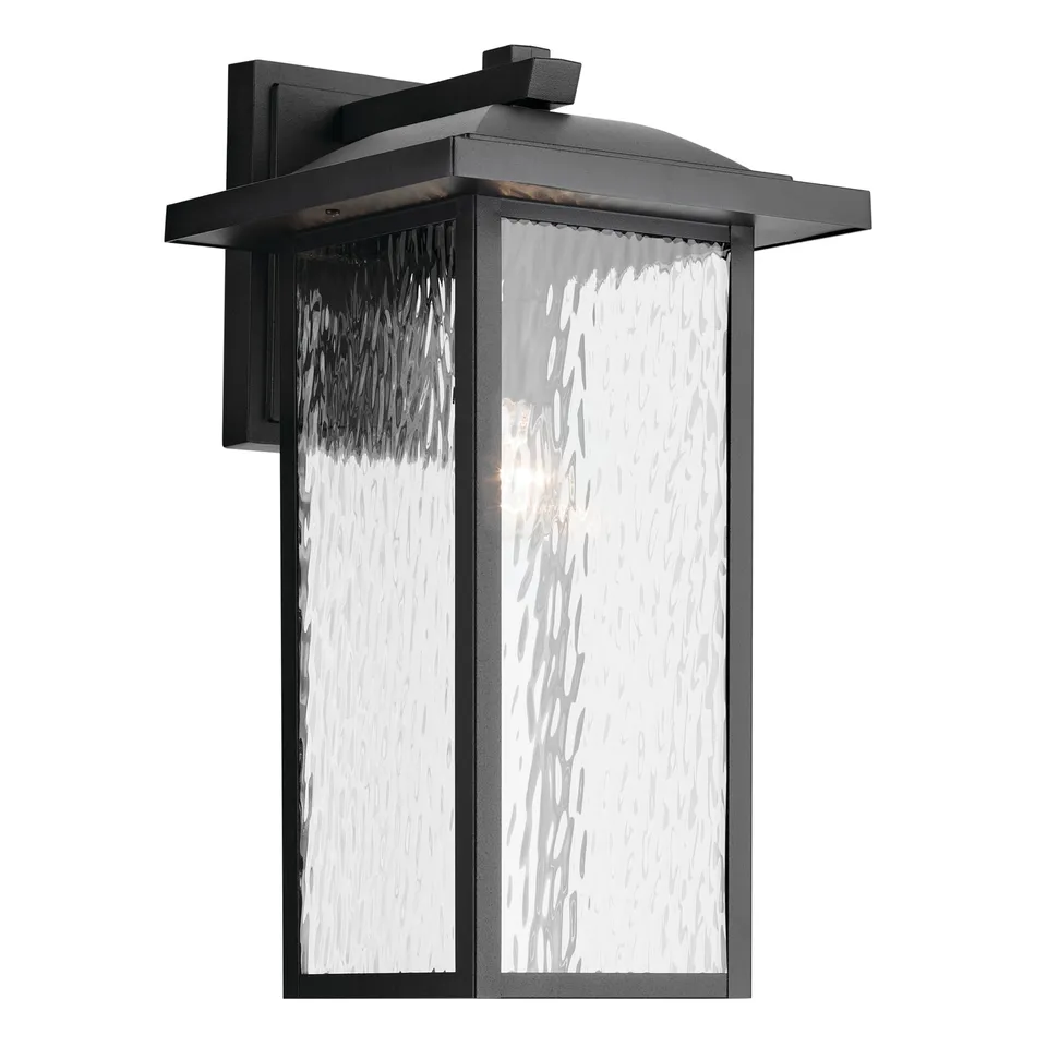 kichler-capanna-outdoor-wall-light-textured-black-10-75-x-20-49928bkt image 1