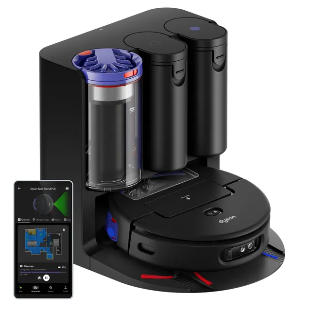 dyson-spot-scrub-ai-wet-and-dry-robot-vacuum-self-cleaning-wet-roller-18-000-pa- image 1